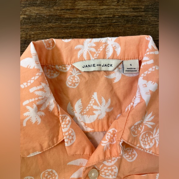 Janie and Jack Boys Summer Palm Tree 🌴 shirt - Picture 5 of 7